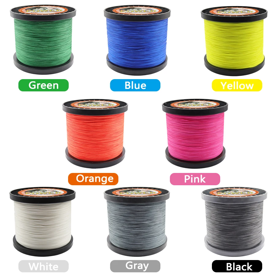 Power 12 Strands Braided Wire 1000m Super Strong Japan