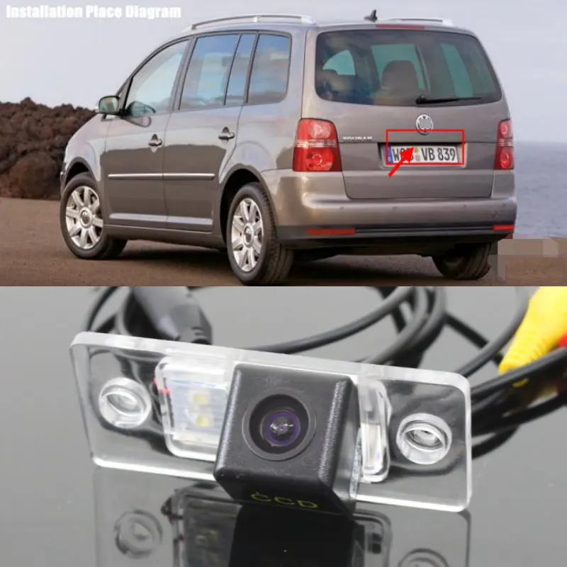 Людмила для Volvo XC90 XC 90 S80 S 80 1999 ~ 2006 заднего вида резервная парковочная камера HD CCD