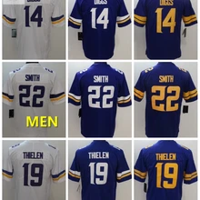 Качественная мужская футболка для взрослых 14 Стефон диггз 19 adam thielen 22 чехол Keenum 7 Harrison 33 Dalvin Cook Smith Adam Minnesota