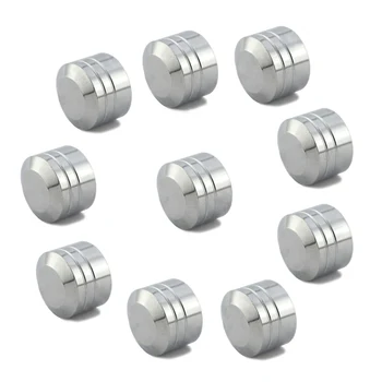 

Chrome Universal CNC Cut Bolt Topper Bolt Covers Screw Caps Auto Car Truck Motorcycle Scooter Frame Mount Hardware Accessories