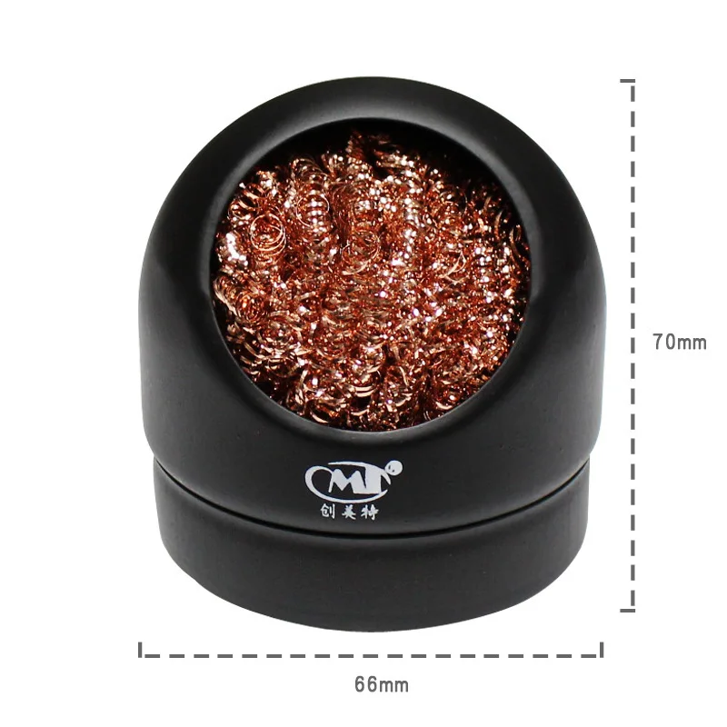 New Soldering Iron Cleaning Ball Wire Reusable Cleaning Copper Wire