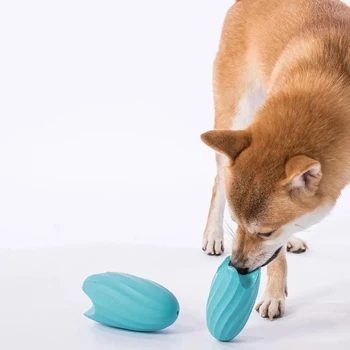 

Ice Cream Missing Food Ball Pet Toys Toothbrush Clean Ball Food Rubber Interactive Fun Feeder Training Exercise Toy