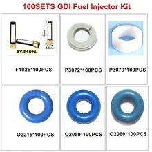 Комплект для ремонта топливной форсунки GDI, набор для ремонта, набор для ремонта, набор для замены фильтра(AY-RKGDI), 100