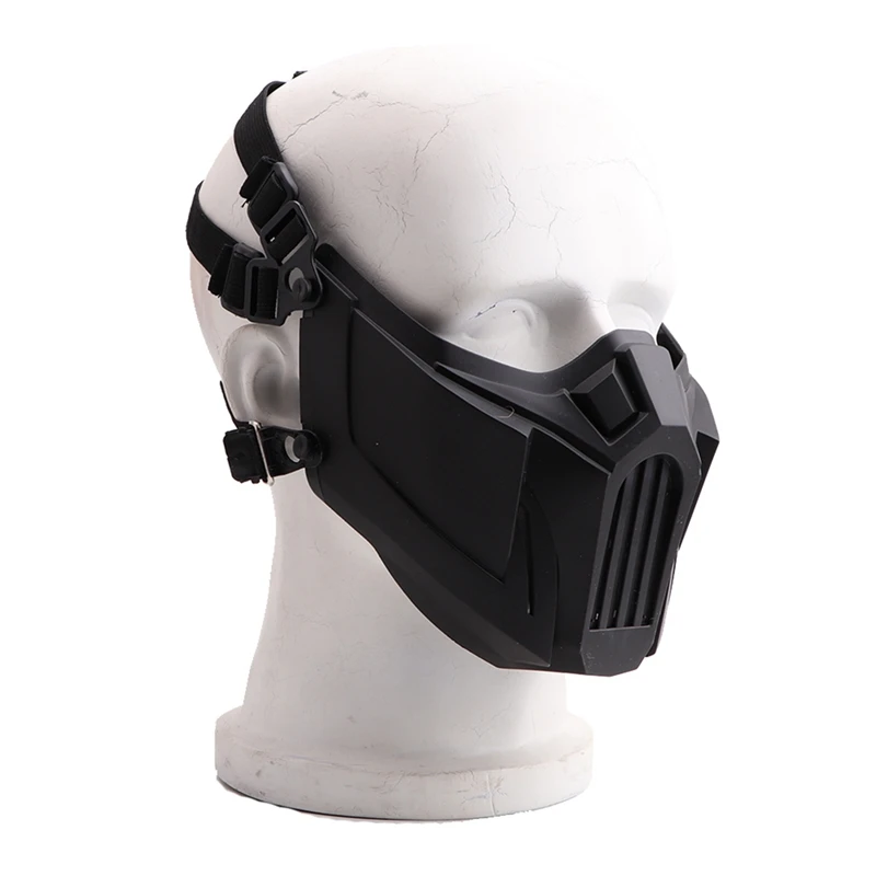 

Half Face Mask Soft Detachable Breathable Shock Resistant Mouth Protector Sports Accessories