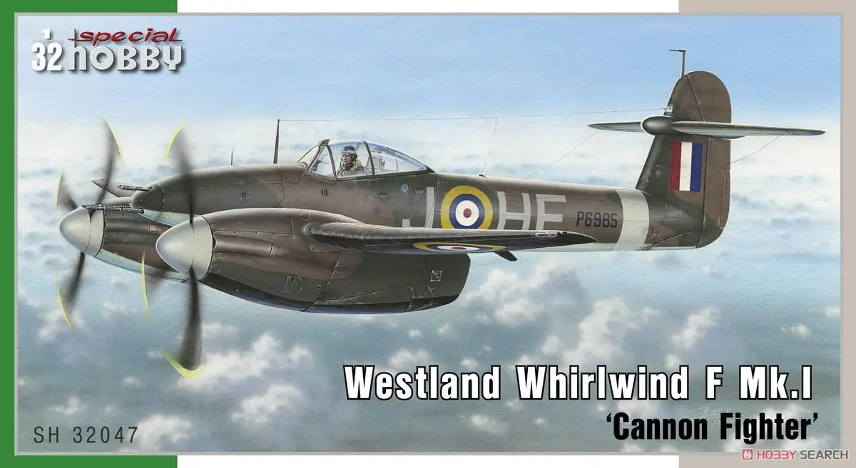 

Special Hobby SH32047 1/32 Westland Whirlwind Mk.I `Cannon Fighter`