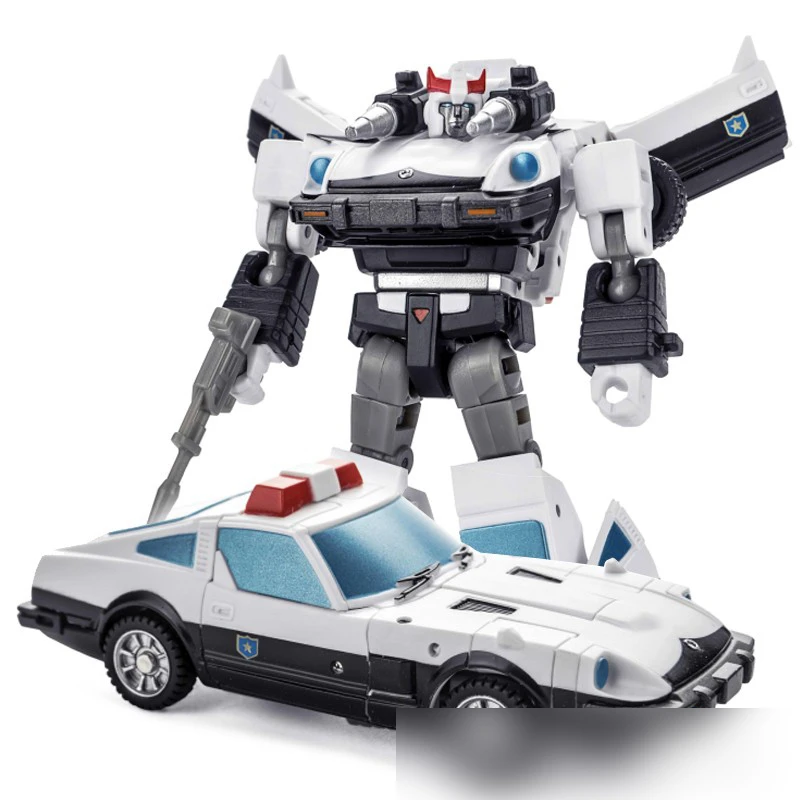 

Nah3 ABS Small Proportion Transformation Gunpla Robot Figma Deformable Special Vehicle Car Superhero Dolls Plastic Boy Toy