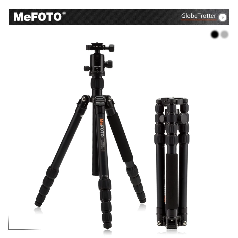 MeFOTO A2350Q2 штатив алюминиевые штативы для камеры монопод Q2 шаровая Головка 5 секций сумка для переноски Максимальная загрузка 12 кг DHL