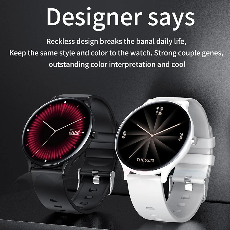 LIGE 2020 New Smart Watch Women Men Heart Rate
