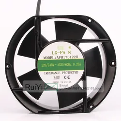 Ventilateur à flux Axial, Double boule, 17CM, 17251 V, 220 a, pour refroidissement des pâtes thermiques, nouveau 