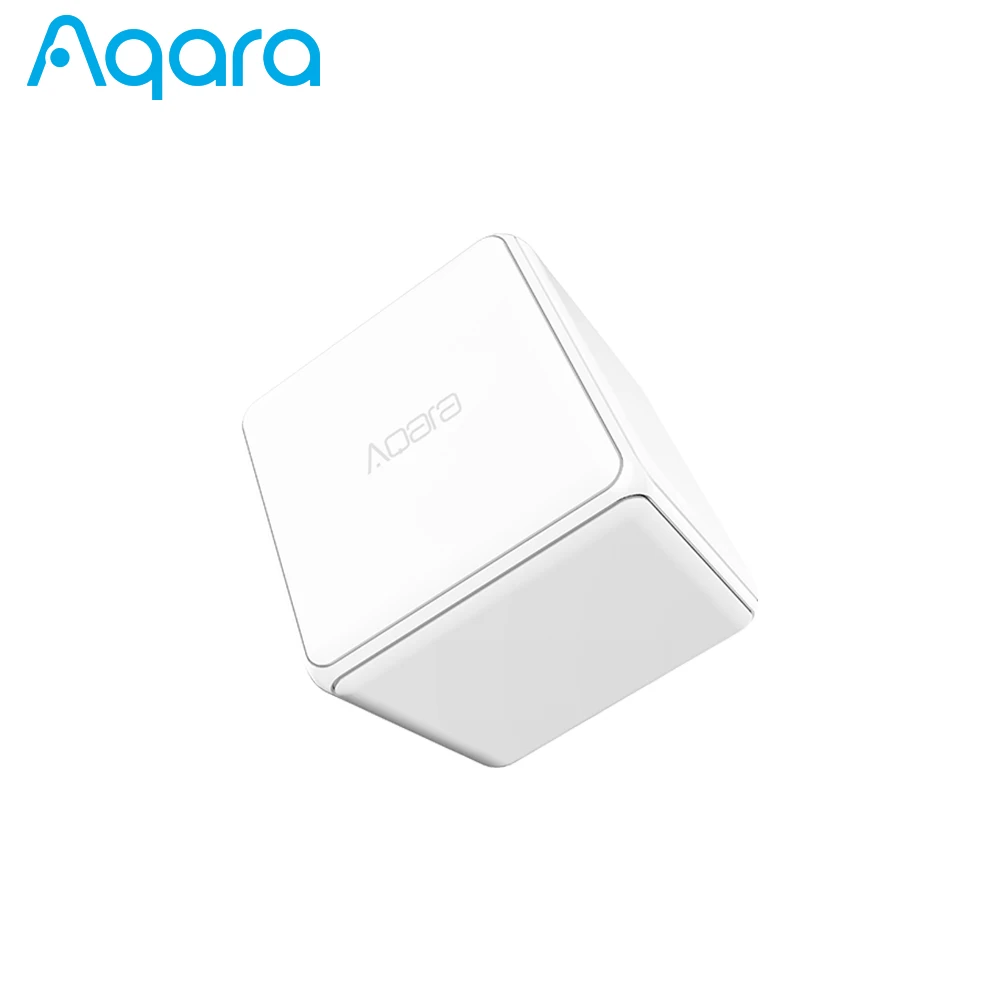Контроллер Aqara Magic Cube, умный переключатель, управляемый с помощью шести действий, Поддержка версии Zigbee для приложения Smart Home Mijia Mi Home|Смарт-гаджеты| | АлиЭкспресс