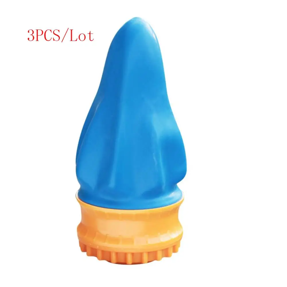 11cm-Blue-3PCS EDC для самообороны, карманное снаряжение, Рогатка, катапульта, патроны, Pow Arrow cap Hamer Handvat Doel en Vervanging Pouches Jacht Shot - Цвет: 11cm-Blue-3PCS