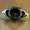 Punk 316L Stainless Steel Silver color Black FTW Middle Finger Mechanical Screw Motor Cycle Letter Biker Ring Sports Rider Ring 2
