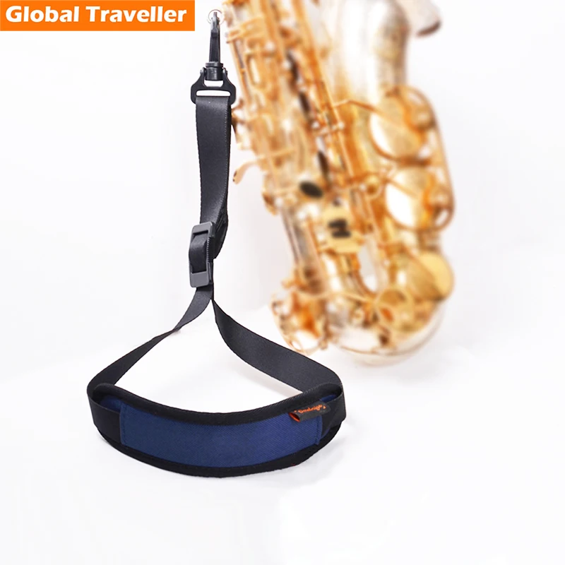 

1 piece Sax Strap Sax Neck Strap Harness for Alto (Eb) & Tenor (Bb) Saxophone use professional design reinforced lock hook