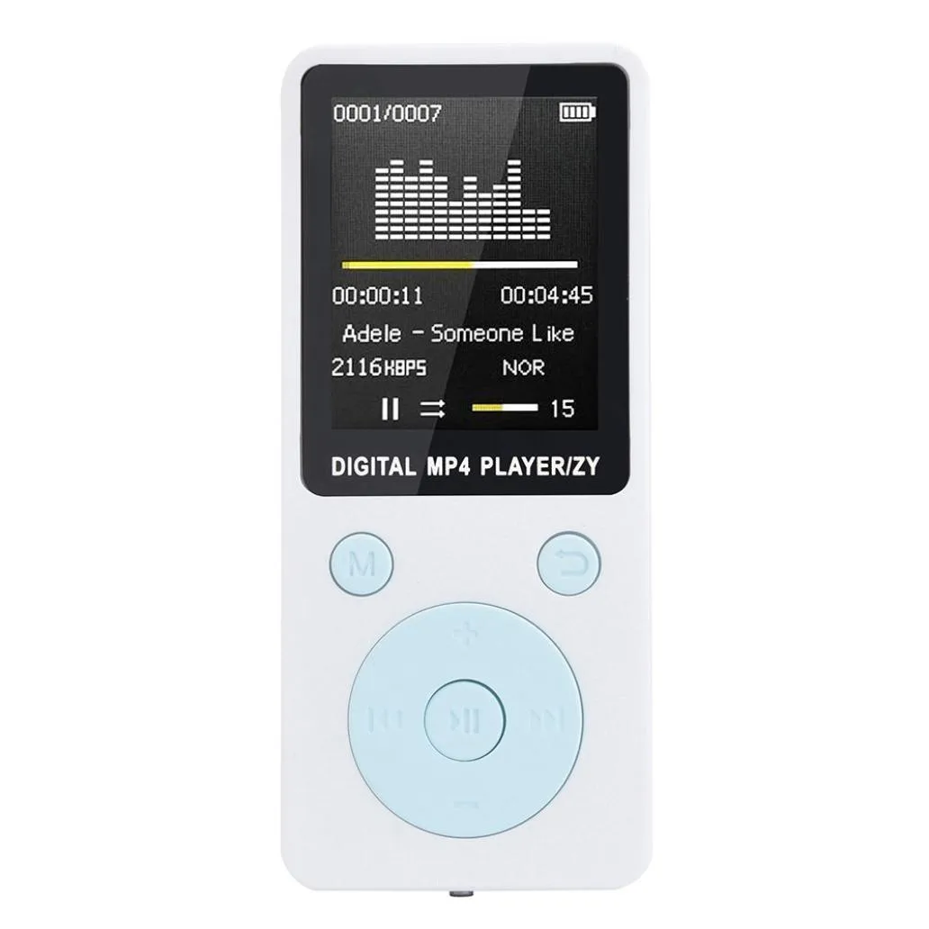 Горячая Мода портативный MP3/MP4 без потерь Звук Музыкальный плеер FM рекордер поддержка 32G карты памяти# T2