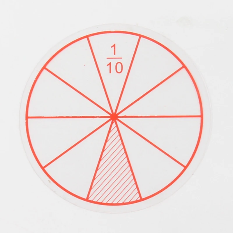 1set Plastic Numbered Fractions Circles Math Chips Mathematics Number Toy 1set Plastic Numbered Fractions Circles Math Chips Mathematics Number Toy