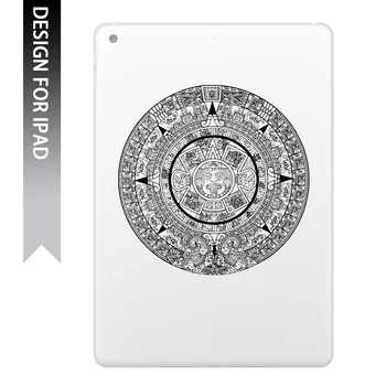 

Aztec Calendar Stone Maya Colorful Sticker for Apple 7.9" 9.7" 10.5" 11" 12.9" iPad Mini Pro Air Laptop Decal Notebook Sticker