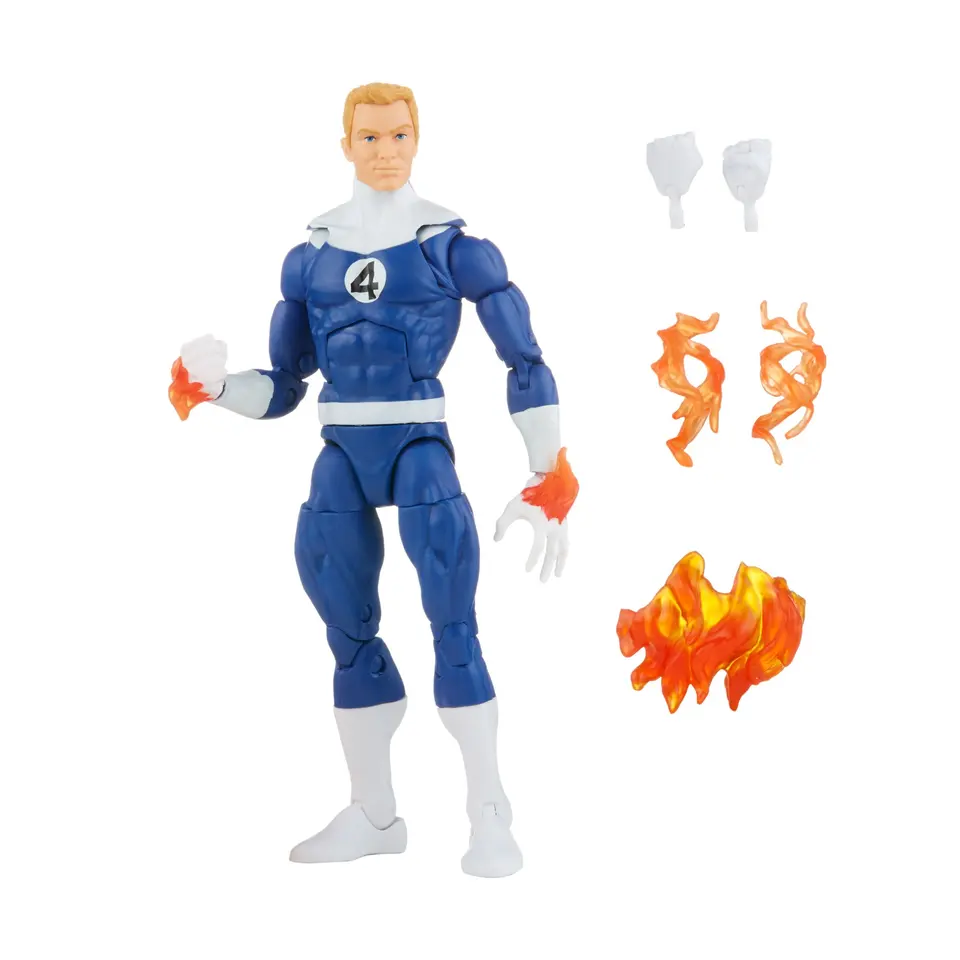 Marvel Legends Fantastic Four Action Figure, Retro Wave Firelord