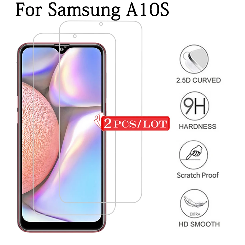 2 шт прозрачное стекло для samsung Galaxy A10 Защитная пленка для экрана для samsung A10S закаленное стекло A 10 10S A105 A107 10A