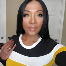 Pelo humano brasileño que rebota, mechones de pelo liso con cierre, Color Natural, pelo Remy, 3 mechones con cierre de encaje