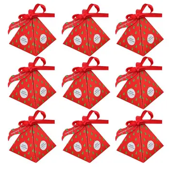

50pcs Candies Boxes Favors Biscuits Goodies Containers for Birthday Theme Party Christmas