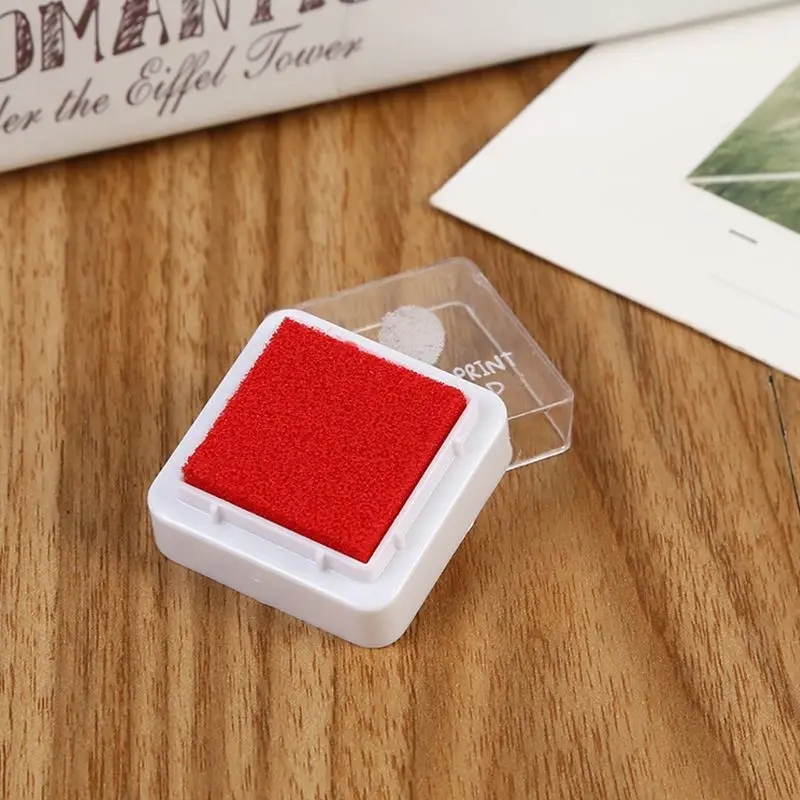 24Pcs Mini Kids Fingerprint Painting Colorful Ink Pad Stamp Partner Baby DIY Art Craft Seal Graffiti Tool Early Educational Toy
