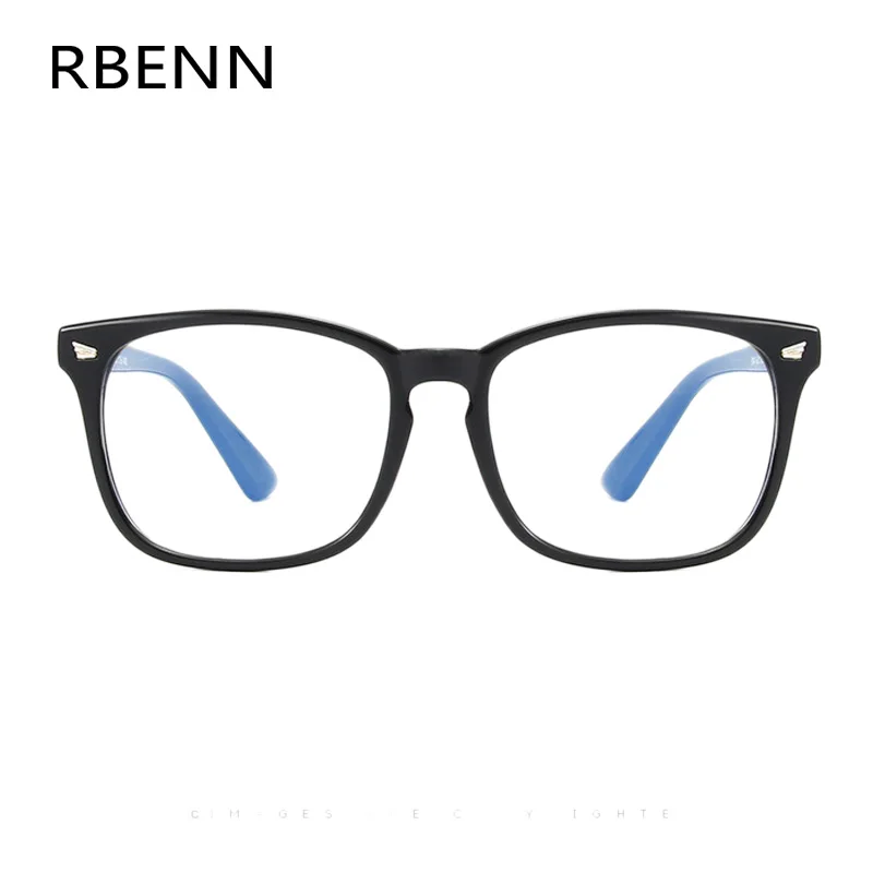 RBENN с защитой от синего света очки Квадратные очки ботаника Рамка Анти нагрузку на глаза головная боль компьютерные очки для чтения UV400
