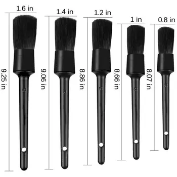 

Car Cleaning brush kit Rim Detailing Brush Auto Accessories Vehicle Wheel