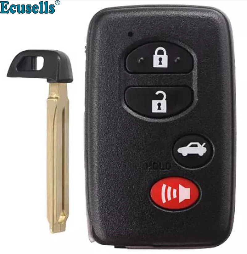 Смарт-карта с дистанционным управлением 3 + 1 кнопка ASK314.3MHz для Toyota US Camry Yaris RAV4 Reiz Vios
