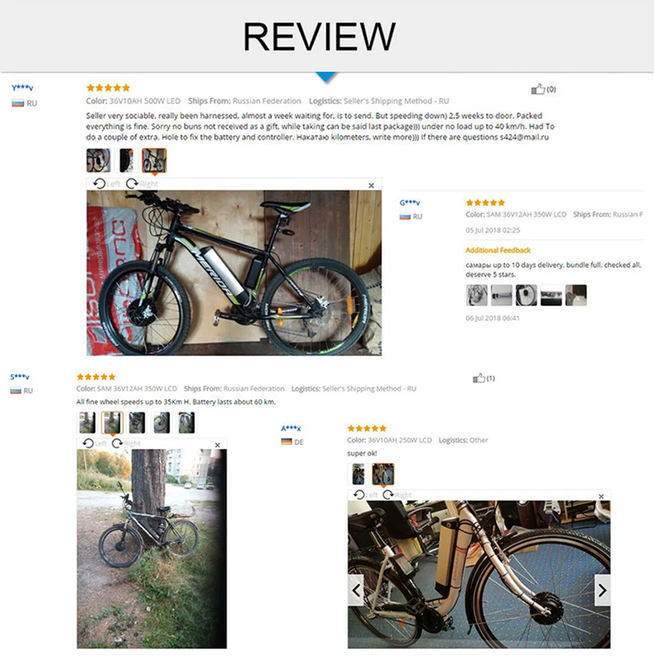 Top 20" 24" 26" 700C(28") Electric Bike Kit for 250W 350W 500W Motor Wheel ebike e bike Kit With Lithium Battery bicicleta electrica 29