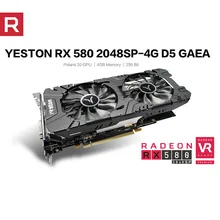 RX 580 RX580 2048SP 4G D5 GAEA Graphics Card