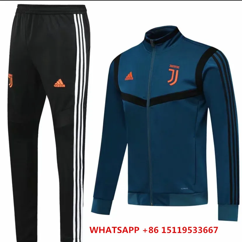 Футбольная куртка Juve Tottenham psg Римский Arsenal, Италия real madrides, комплект курток для взрослых, тренировочная футбольная майка - Цвет: Adult Jacket