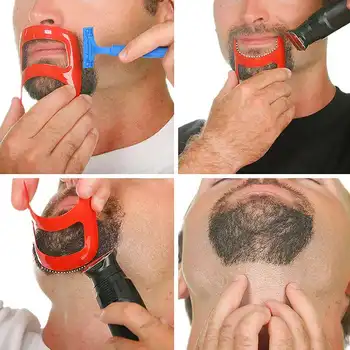 

Mustache Beard Styling Template Tools For Men Fashion Beard Tools Shave Shaping Template Beard Style Comb Styling Tool