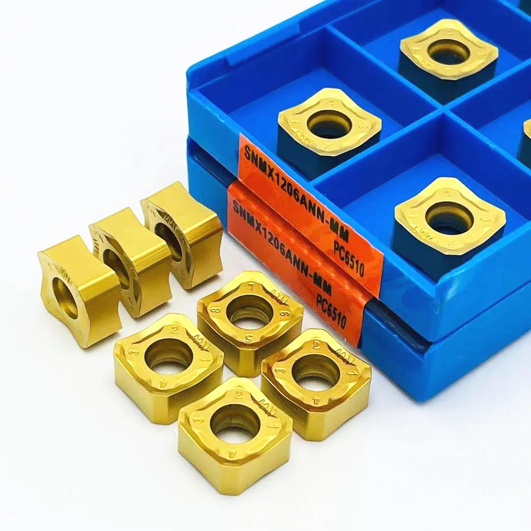 

High-quality SNMX1206 MM PC6150 carbide tools CNC lathe milling tools SNMX 1206 steel, stainless steel cutting tools