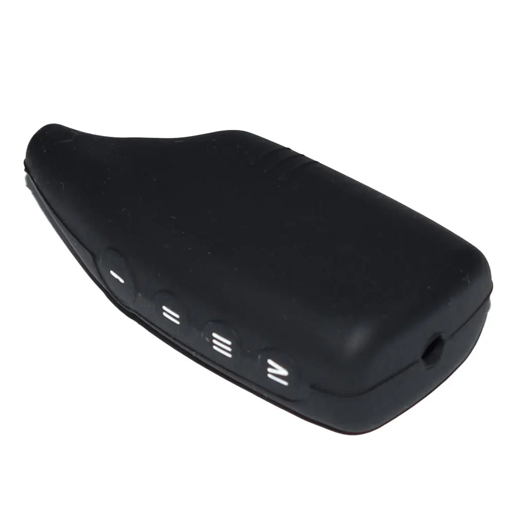 Silicone Key Case For Scher Khan Magicar 5 6 V Logi-car A B Two Way Car Alarm M5 LCD Keychain Remote Control Protect Cover Skin