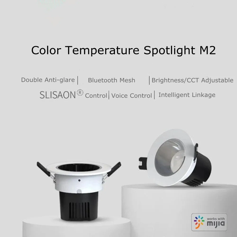 Mesh, Aplicativo Mijia, Apple Homekit, Controle Inteligente, 2700-6500K