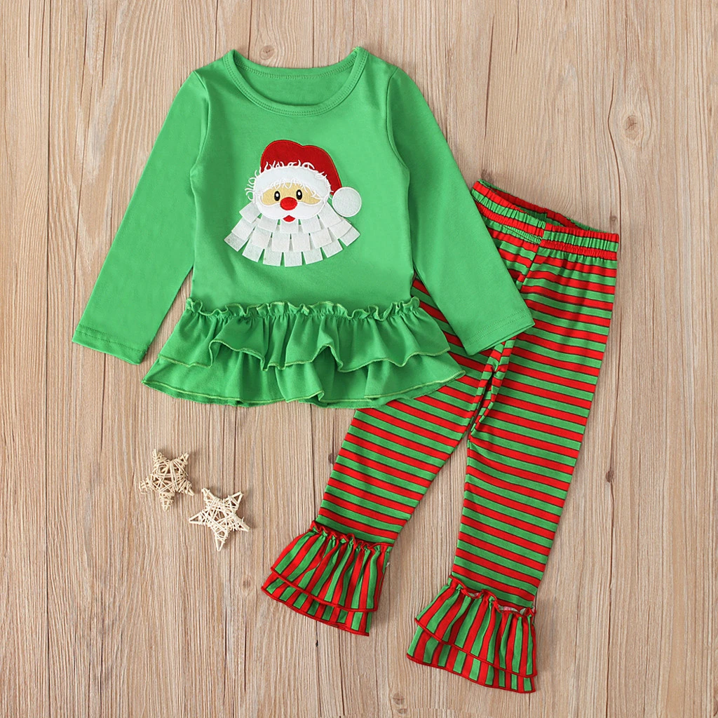 girls christmas pants
