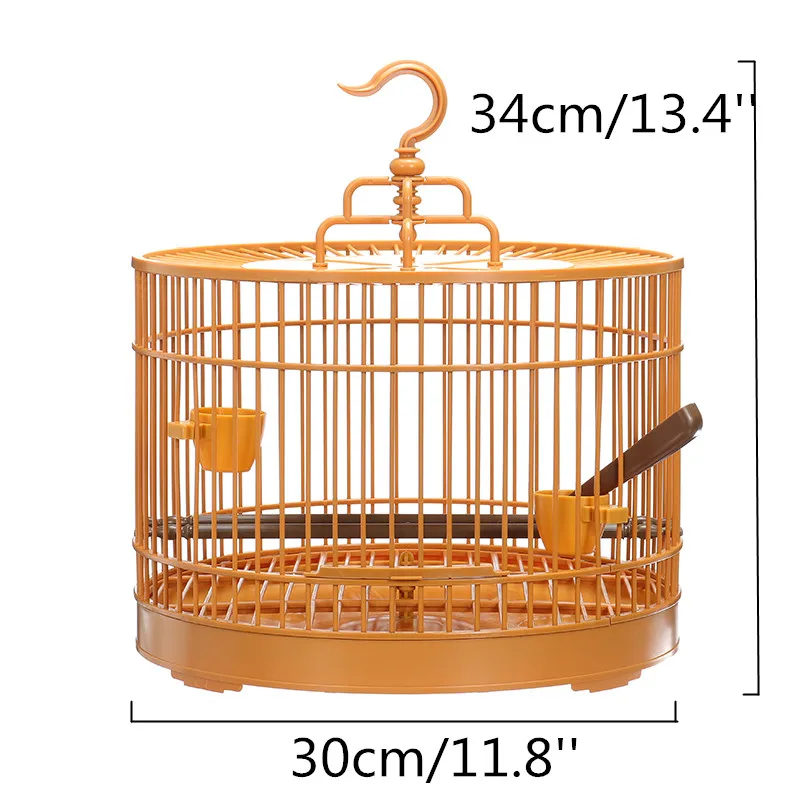 30*30*34 см пластиковые большие клетки для птиц для попугаев, клетка для кормления птиц, объемная китайская птичий домик, переносные принадлежности для птиц