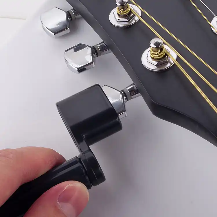 Tifanyyg 2-in-1 Guitar String Winder Ponte Pin tenditore di rimozione Elettrico peg avvolgitore Automatico Drill Ukulele String Winder