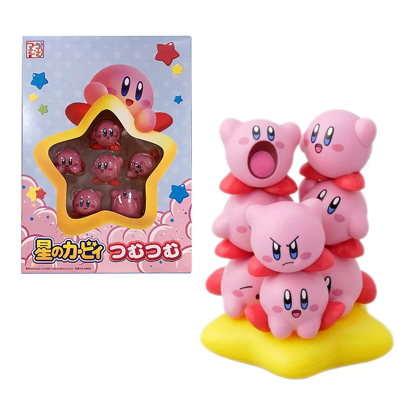 

Kirby Toys Nendoroid Kirby Figures Stackable Mini Figure with Original Gift Box Hot Toys for Children