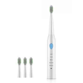 

Electric Toothbrush Adult Rechargeable Toothbrush Sonic Automatic Soft Toothbrush Waterproof Usb Charging