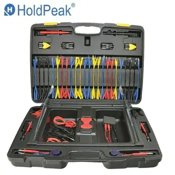 

HOLDPEAK HP-9109 92 pcs Test Leads Kit with Alligator Clips Multimeter Probes For Car Engine Repair Replacement Tools