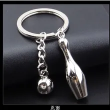 Металлическая Модель креативный боулинг набор брелок автомобиль маленькие подарки кулон настраиваемый LOGOG213