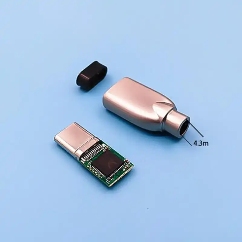 10個タイプcプラグalc4050 Dacデコーダチップ312bit 384 125khzタイプcデジタルチップインタフェースシェル Plug Connectors Aliexpress