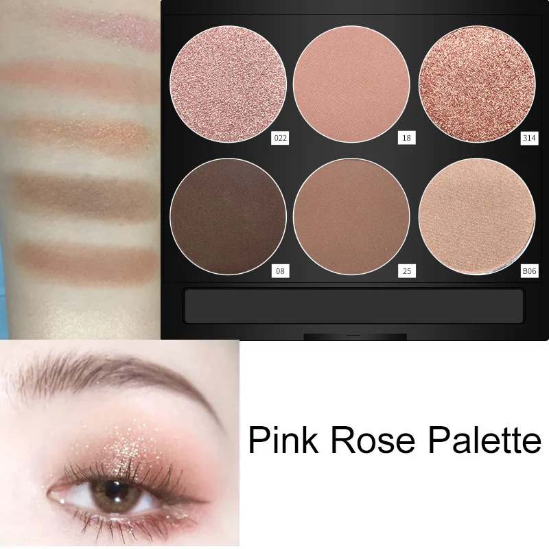 

Color Salon Charming Glitter Matte Eyeshadow Palette Shimmer Pigment Long Lasting Makeup Powder Pigment Eye Cosmetic Beauty