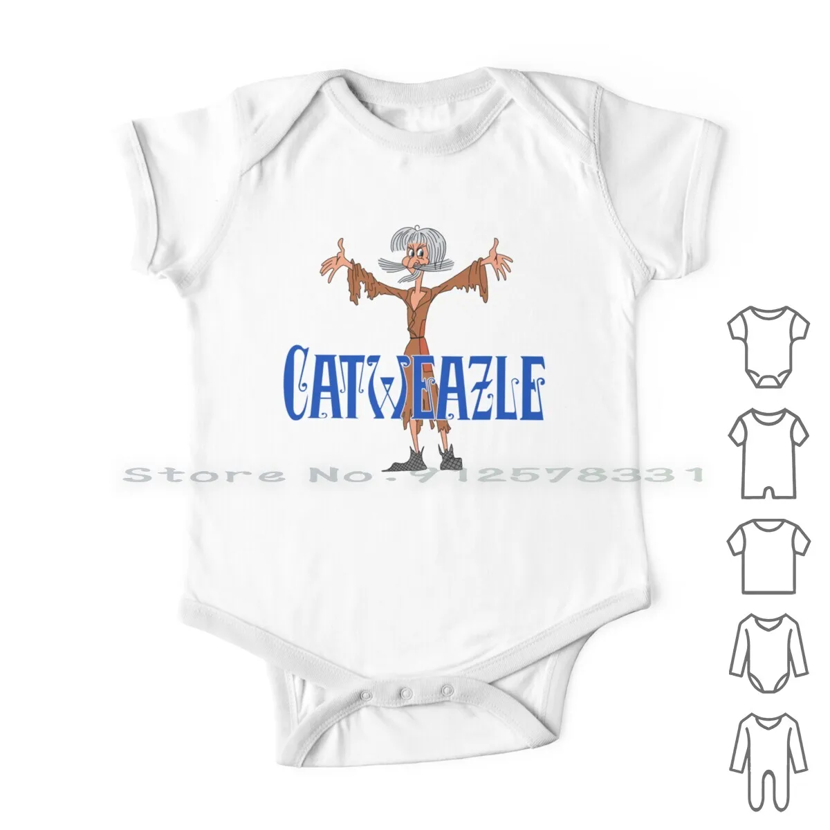 

Catweazle Cartoon And Logo Newborn Baby Clothes Rompers Cotton Jumpsuits Catweazle Geoffrey Bayldon 1970s Uk Cartoon Magic