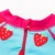 Wishere Strawberry Printed Two Pieces Baby Girl's Swimsuit