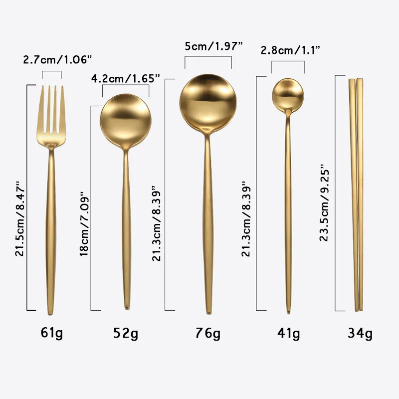 Gold dinnerware set  (13)