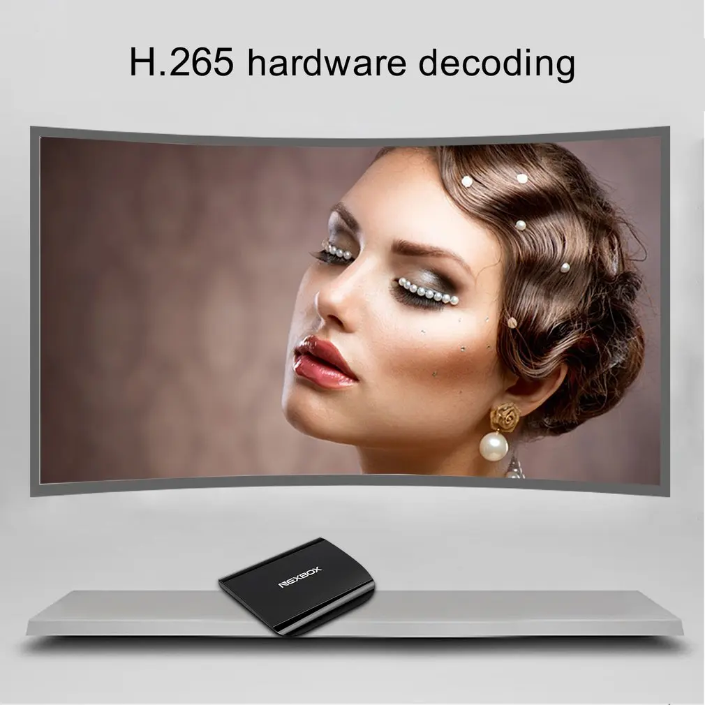 A1 Android 6,0 Smart tv Box 4K VP9-10 2G 16G Amlogic S912 Восьмиядерный H.265 2,4 ГГц 5,8 ГГц двойной WiFi BT4.0 медиаплеер
