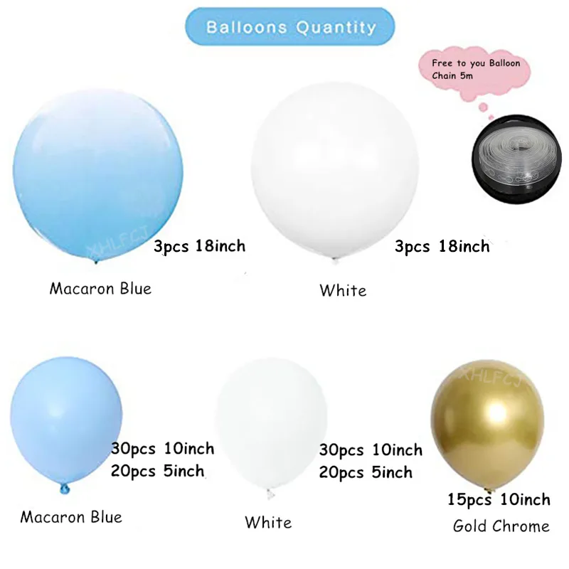 Balloon-Garland-Kit-Blue-White-Gold-Chrome-Balloon-Arch-Wedding-Bridal-Shower-Birthday-Party-Baby-Shower