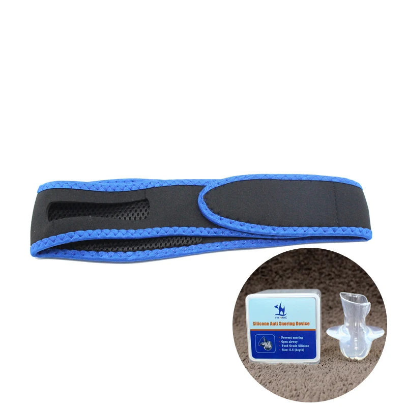 Anti Russare Sottogola Anti-Russare Bocchino Bretelle Sonno Apnea Aiuto Lingua Apnea Silicone Per Aiuti Per Il Sonno Prodotti Per La Cura Del Sonno